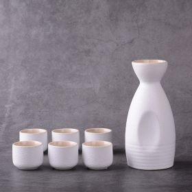 Sakura vintage sake set (Option: Sake White)