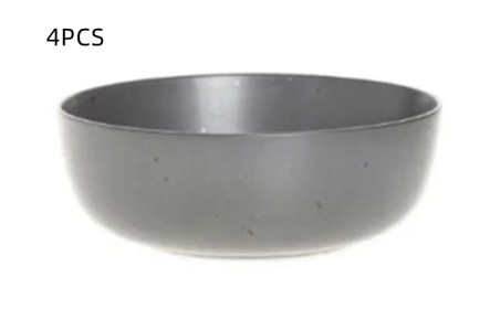 Stone Bowls (Option: Grey-4PCS Set)